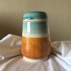 Unique Hand Pounded Tuscan Urn - Product Image 1