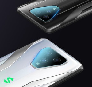 อุปกรณ์ป้องกันเลนส์กล้องทำจากกระจกนิรภัย,อุปกรณ์ป้องกันเลนสำหรับ Xiaomi Mi Black Shark <span class=keywords><strong>Helo</strong></span> 2 3 Pocophone F1สีดำ Shark 4 Pro - Product Image 6
