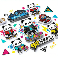Autocollant personnalisé découpé à la forme avec logo holographique, étiquette autocollante en vinyle imperméable, impression anti-contrefaçon, protection UV, emballage