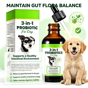 Gotas Probióticas con Sabor a Turquía para el Apoyo a la <span class=keywords><strong>Colitis</strong></span> en Perros, Gotas Intestinales - Product Image 4
