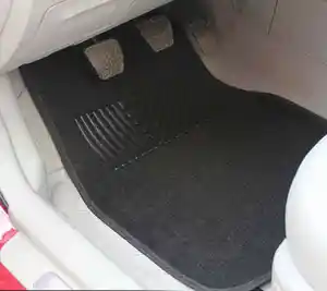 PVC Material Easy Wash Universal Use Customized 5D 4 Pieces Carpet Waterproof Foot Slip Mat Car Floor Mats