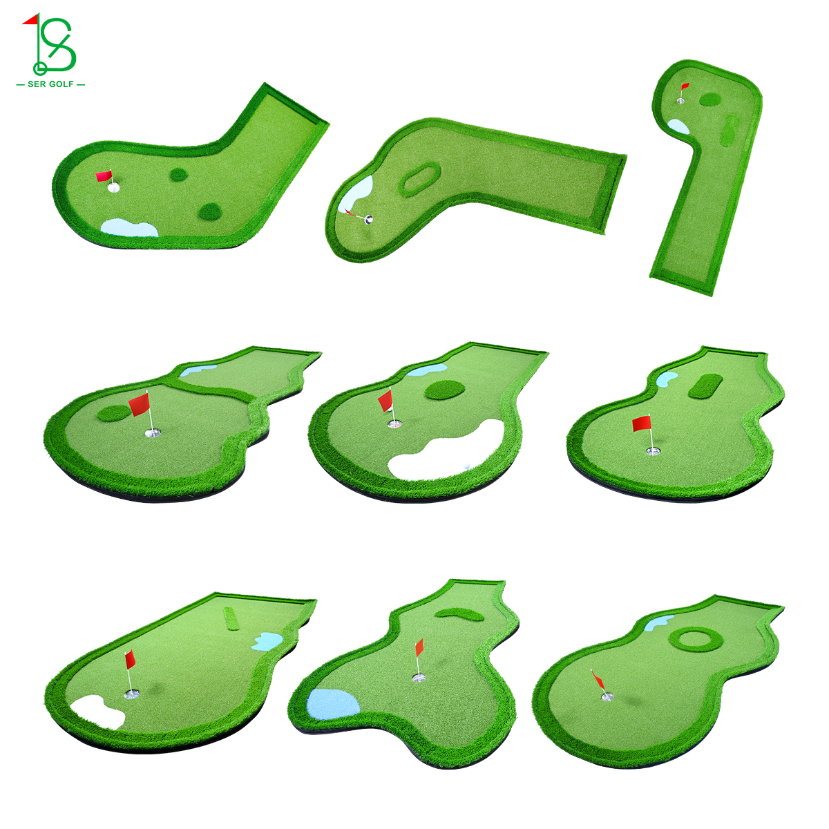 Golf Course Slideshow Mini Golf Course Design - Create Your Own Custom Green