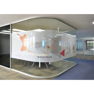 FlexSpace 2024 nuevo diseño de partición de oficina de pared de acero para oficina partición de oficina de vidrio transparente para sala de reuniones - Product Image 6