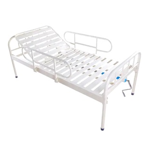 Venta al por mayor Cama de <span class=keywords><strong>hospital</strong></span> médica Tipo de manivela simple B15 1 Cama de <span class=keywords><strong>hospital</strong></span> con manivela Cama de enfermería - Product Image 1