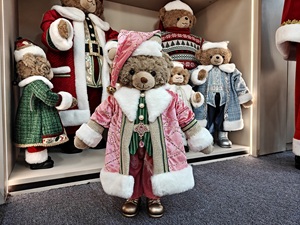 2026 Beliebte Hochwertige Luxuriöse Tier-Weihnachtsdekoration Handgefertigter Öko-Freundlicher 50cm Weihnachtsbär Großhandel - Product Image 5