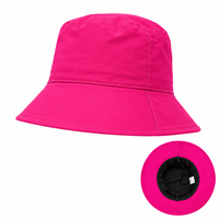 Chapeau Bob Noir Personnalisé avec Logo, Sangle de Menton Réglable, Large Bord, Protection Solaire, Chapeau de Pêcheur – Vente en Gros Direct Usine
