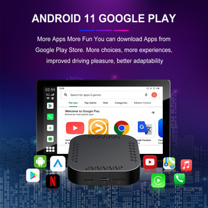 Caja inteligente multifunción CarPlay Caja universal CarPlay Android Ai con cable a adaptador inalámbrico Android 11 Auto <span class=keywords><strong>Navega</strong></span> - Product Image 2