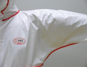 Jas Pelindung Sekali Pakai Tipe 5B 6B Putih Bahan Non Woven Propolilen Prime Captain Paintball Coverall - Product Image 4