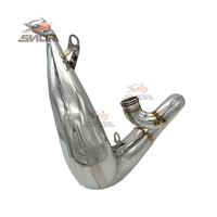 Silencieux d'échappement de moto en acier inoxydable durable Snor pour KTM SX XC-W pour HUSQVARNA TC TE TX pour GASGAS EC EX MC