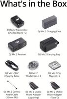 Kit de microphone cravate sans fil Mic 2, portable, compact, large compatibilité, autonomie de 18 heures, GFSK 1 Mbps/2 Mbps, réduction du bruit