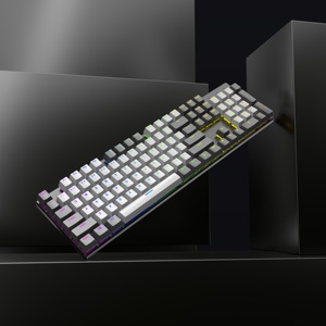 New OEM Customizable Spanish Arabic French 104 Keys Led Gaming Keyboard Office Computer Laptop Black Switch Mechanical 104 Keys - Product Image 2