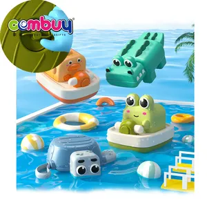Bathroom baby play swimming water playing animal wind up bath toys