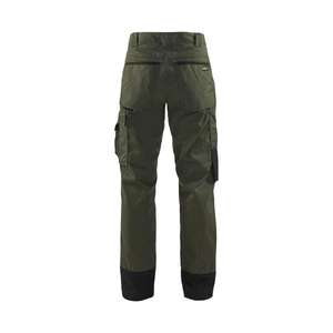 BLAKLADER - 715418354699C36 Pantalon de jardin pour femme Vert armée/Noir-PANTALON DE TRAVAIL EAN 7330509280270 PANTALON DE TRAVAIL CARGO - Product Image 2