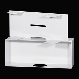 Custom <b>Metal</b> Storage <b>Box</b> Cold-Rolled Steel Sheet Baking Paint Large Capacity Household Use - Product Image 1