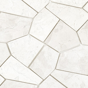 Mosaico in Pietra Naturale Bianca Ushuaia 30x50 per Pavimenti e Pareti - Product Image 5