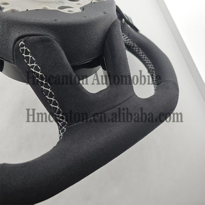 Volante Deportivo Popular de Fibra de Carbono y Alcántara para Modelos Audi A3 A4 A4L A5 A7L A8 Q5 Q7 B9 A6 R8 - Product Image 5