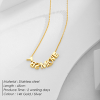 Collier EManco avec chaîne en câble, pendentif lettre, numéro, cœur, minimaliste, pour tous les jours, anniversaire, fête, bijou cadeau