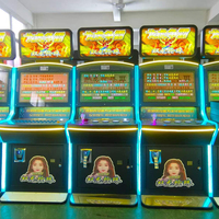 Máquina de Juegos de Habilidad con Pantalla Táctil Curva de 43 Pulgadas, Gabinete Metálico, Funciona con Monedas, con 2 Años de Garantía