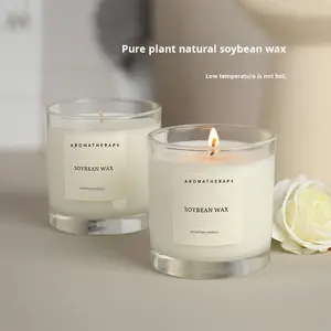 Vela perfumada de cera de soja de larga duración para dormitorio, baño, sin humo, regalo de Navidad perfecto, fragancia de incienso de aceite esencial - Product Image 3