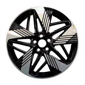 Jantes d'origine de 20 pouces en aluminium haute résistance, polies noires, électroplaquées blanches, 5 trous, largeur 8J pour le modèle BYD Tang - Product Image 4