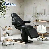 Table de massage médicale intelligente à 3 moteurs avec levage à un bouton, lit de beauté facial spécial pour salon de beauté