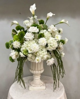 Arrangement floral artificiel rose tendre pour mariage 2027 – Centre de table professionnel pour événements et salles de banquet – Vente mondiale