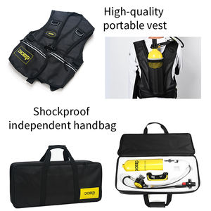 DIDEEP Respirateur de plongée sous-marine 2L équipé de lunettes de plongée 35 Minutes de réservoir - Product Image 5