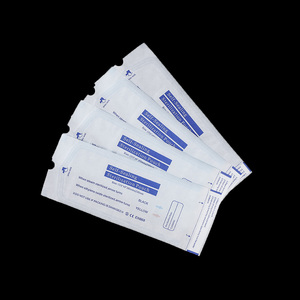 Medcolor Desechable 3,5 "<span class=keywords><strong>X</strong></span> 10" Película azul Bolsa de autoclave dental Bolsas PE + Papel de diálisis médica Impresión de embalaje de triple banda - Product Image 4