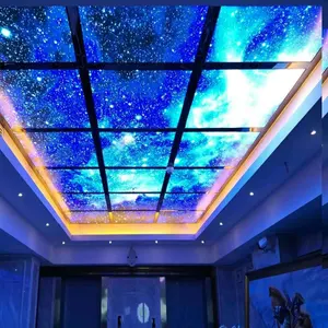 Ready To Ship 2X2m Suspended Stretch Fabric Ceiling Tiles Price For Basements