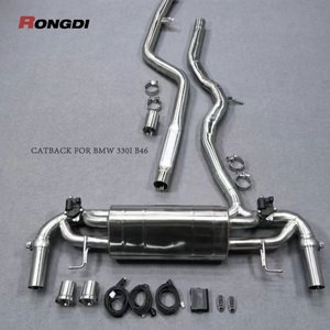 For BMW 330i G20 Exhaust System Mid-tail High-performance Catback Exhaust Pipe Electric Valve Exhaust Muffler - Product Image 6