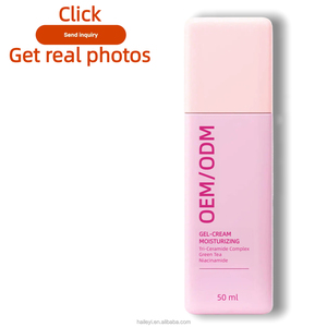Crème gel hydratante Tri-Céramide Complexe Niacinamide & Thé Vert Réparatrice de Barrière Cutanée Sans Huile Affinant les Pores Hydratant Visage 50ml - Product Image 2