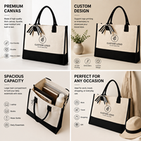 Sac fourre-tout réutilisable en toile pour femme, écologique, en coton, avec logo personnalisé imprimé et motif – Grande Vente