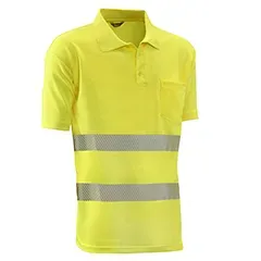 Polo - HVS620Y S London - Colore: Giallo - Tessuto sportivo "Eye Bird". Traspirante, assorbe l'umidità. Comfort migliorato - Product Image 2