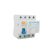 Disjoncteur différentiel CHINT NL210 Type-B 40A 4P 415V AC RCCB 30mA avec protection contre les fuites de courant continu sensible, certifié CE CCC