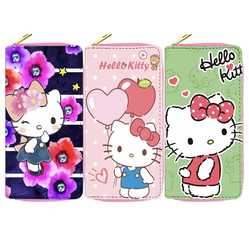 Hello KT cute wallets for girls Hello KT young girl wallet