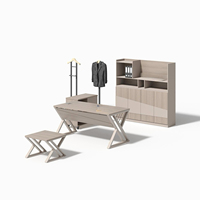 Nouveau design de l'usine EXW Bureau exécutif Bureau d'ordinateur moderne en bois personnalisé