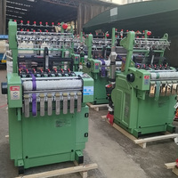 Credit Ocean Apparel Machine à tisser Muller sans navette pour rubans à fermeture éclair et étiquettes tissées, Métier à tisser à aiguilles pour tissus larges