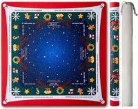 Tapis de Mahjong en Silicone Transfrontalier, Meilleures Ventes de Noël, Design Créatif, Personnalisable avec Vos Propres Images, Étanche et Résistant à l'Usure