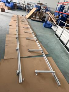 High Quality <b>Mini</b> Rust Proof Aluminum <b>Solar</b> Rails For Standing Seam Metal Roof OEM Custom Logo PV Mount Accessory - Product Image 3