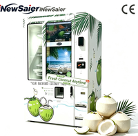 Distributeur automatique de noix de coco fraîches de haute qualité, 24h/24, sans personnel, faible coût, forte rentabilité, en libre-service