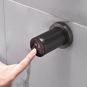 <span class=keywords><strong>Scaldasalviette</strong></span> Elettrico <span class=keywords><strong>Nero</strong></span> Opaco da 70 cm con 4 Barre Rotonde, in Acciaio Inox 304, Controllo Intelligente, Installazione Nascosta - Product Image 3
