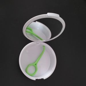 Caja de ortodoncia Dental con logotipo personalizado, soporte de almacenamiento de plástico para dentaduras - Product Image 3