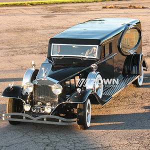 Il colore di corrispondenza del carro funebre classico bianco e nero può essere personalizzato in base allo stile dell'immagine <span class=keywords><strong>auto</strong></span> <span class=keywords><strong>d</strong></span>'<span class=keywords><strong>epoca</strong></span> - Product Image 6