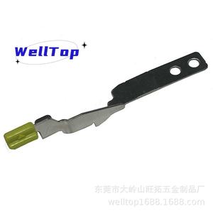 Composants de précision personnalisés pour l'estampage : inserts en tôle de cuivre à ressort pour interrupteurs à douille et accessoires de quincaillerie - Product Image 1