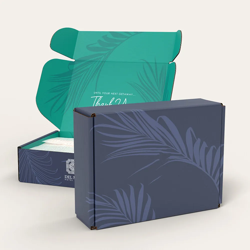2023 new arrival simple folding clothes packaging box packaging paper boxes shipping boxes custom logo packaging