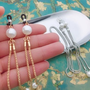 Pearl Ball <span class=keywords><strong>Gafas</strong></span> de sol con <span class=keywords><strong>cadena</strong></span> colgante Enlaces con detalles delicados para exhibición y comodidad - Product Image 3