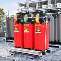 Transformador de resina fundida de 10kv y 11kv personalizado, fuente de alimentación trifásica de 1000KVA, transformador de tipo seco