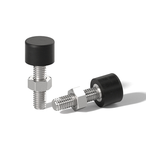 UNST TDD01 Flat Stainless Steel Coated Screw Bolt with Low Elastic <strong>Rubber</strong> <strong>Stop</strong> Buffer NBR/EPDM Sealing Strip for Sealing Purpose - Product Image 1