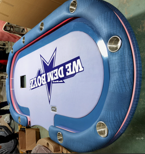 110 inch tùy chỉnh Poker bảng với h hình dạng chống gỉ chân trong tùy chỉnh - Product Image 5