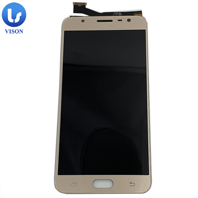 100% Original Gold Color for Samsung J7 Prime LCD Screen